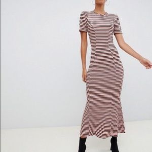 ASOS Tall ribbed maxi
